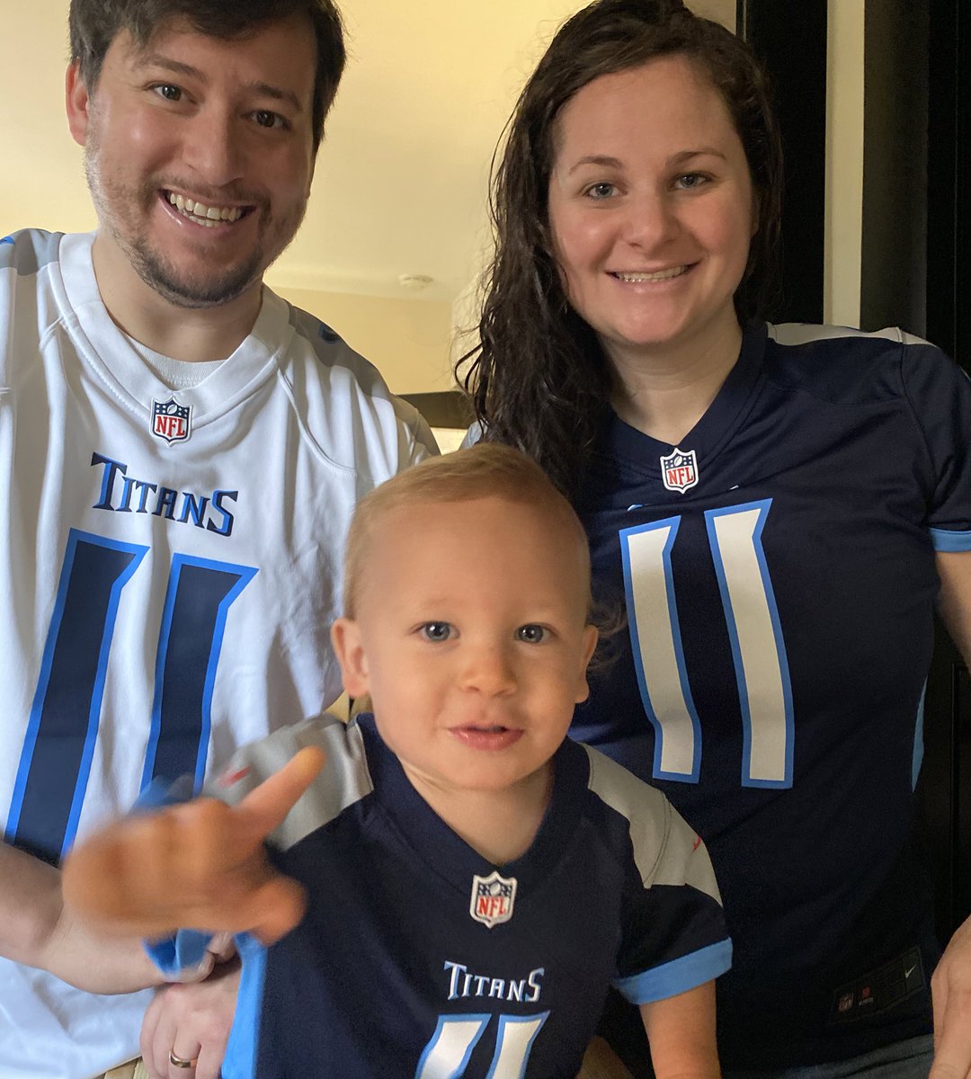 Ready for the <a href="/Titans/">Tennessee Titans</a> opener tonight! Make us proud, @Brown1arthur ! #TitanUp #HottyToddy