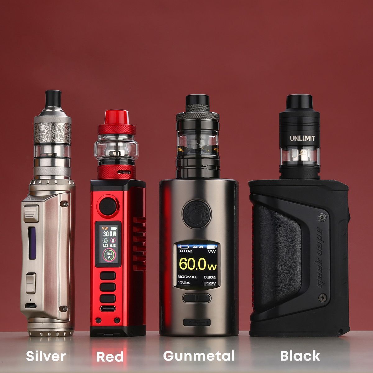 HeavenGiftsCom's tweet photo. Which is your favorite color combo😍
.
#Heavengifts #kizoku #limitmtlrta #coldsteel100 #odin100mod #launchermeshtank #unlimitrta #kizokuunlimitrta #kizokulimit #kizokuunlimit #vape #vapenation
Warning: This product contains nicotine. Must be legal vaping age in your country. https://t.co/QImVZHPtJk