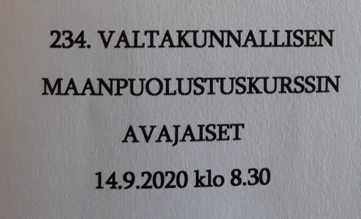 BackmanHenri's tweet photo. #mpk234 polkaistu käyntiin. Mielenkiintoinen kurssi edessä. #maanpuolustuskurssit https://t.co/0J1MXrY9k0