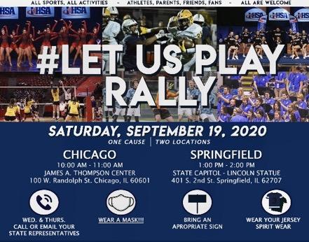 LWEastBaseball's tweet photo. We support the @IHSA_IL #LetUsPlay https://t.co/qqt7zQ4QbQ