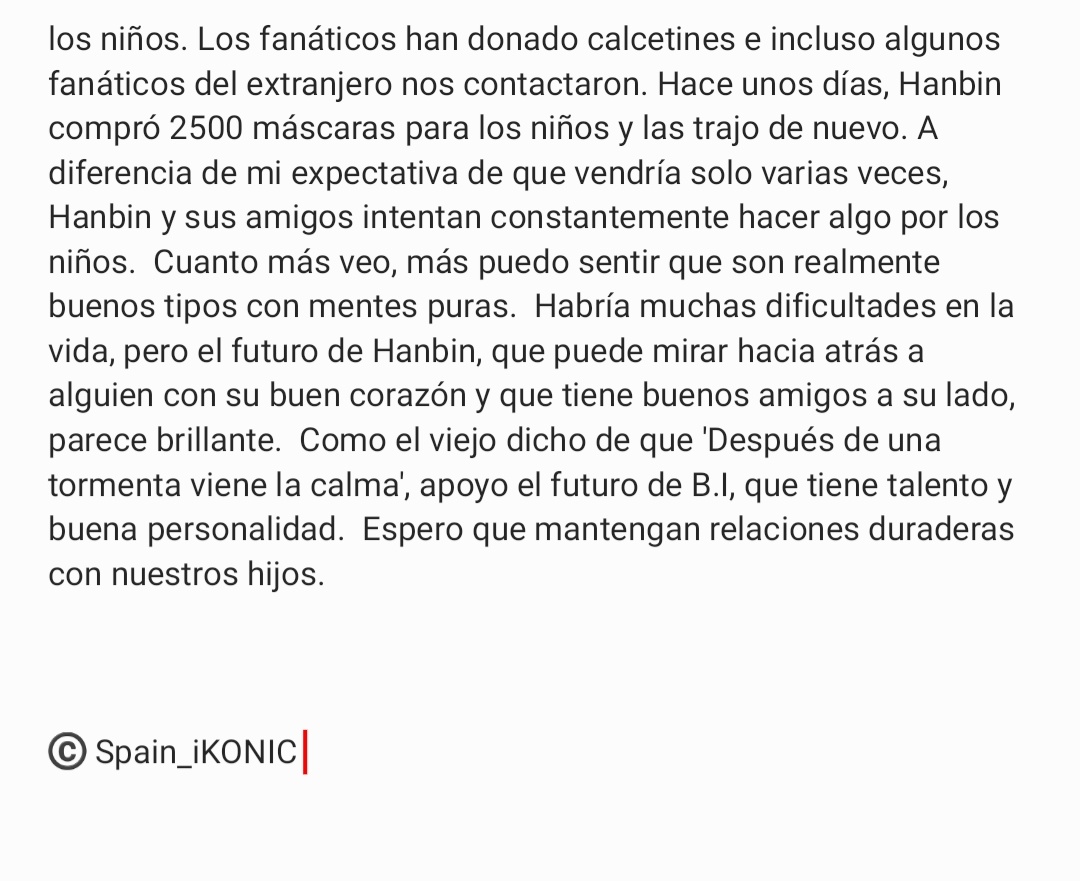 Spain_iKONIC's tweet photo. [INFO] 200914

El director de Angel's Haven escribió una carta sobre la consistencia de Hanbin y sus amigos en el voluntariado, además de su amor por los niños. 

🤎

©️ hanbinblaze

#HANBIN #FallingForHanbin #김한빈 #비아이 #BI @ikon_shxxbi https://t.co/2erbLyZmqA https://t.co/3tcIHBGxYp
