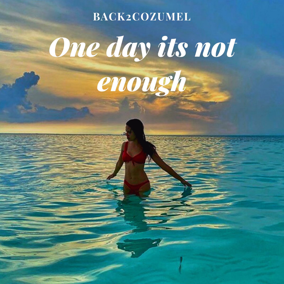 PubliportC's tweet photo. Sabemos que un día en Cozumel no es suficiente! #OneDayItsNotEnough #Back2Cozumel #IslaCozumel #Elcielo https://t.co/mZmNPwWtgS