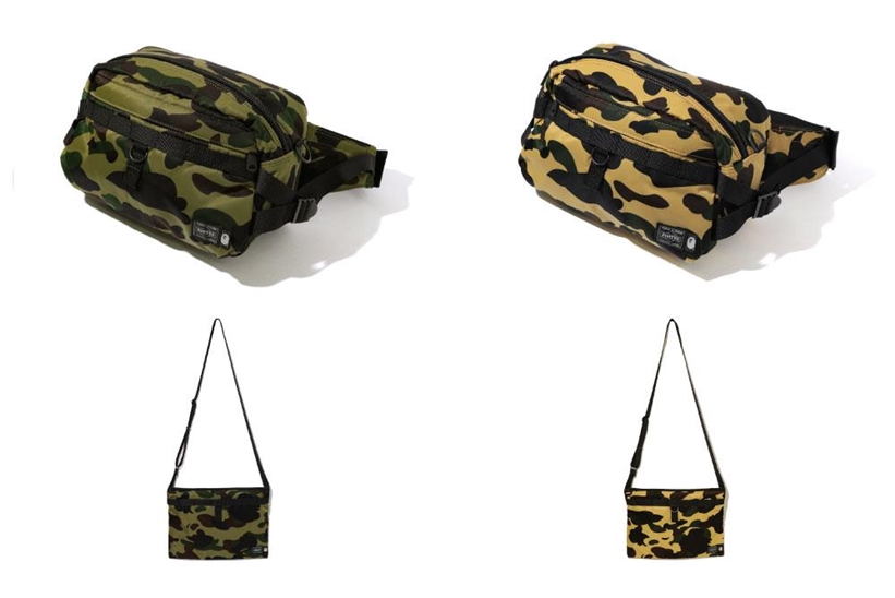 Fullress A Bathing Ape Porter コラボ最新作 カモフラージュ柄を組み合わせた 1st Camo 4アイテムが9 19発売 ア ベイシング エイプ ポーター T Co Idyghjyviz