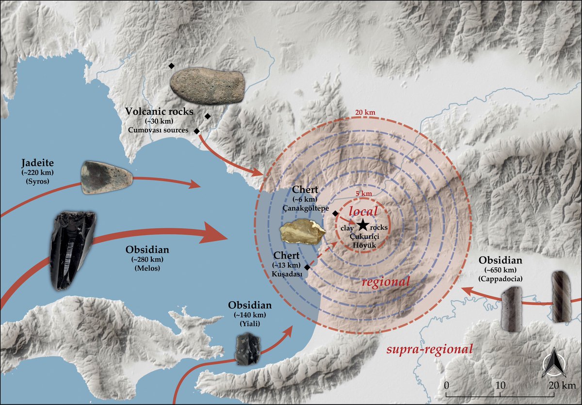 New article by C. Schwall et al.!
From near and far: Stone procurement &amp; exchange at 
Çukuriçi Höyük in Western Anatolia
journals.ed.ac.uk/lithicstudies/…