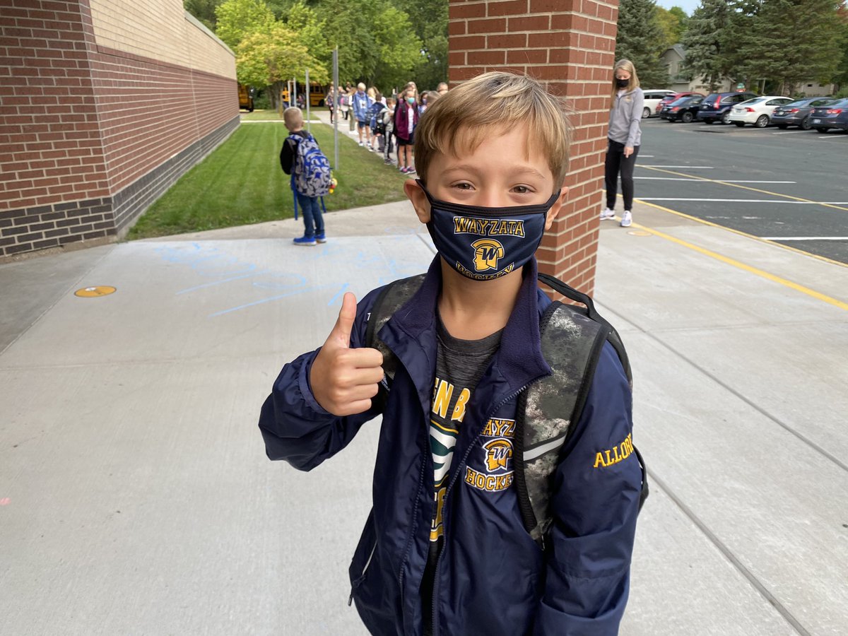 wayzataschools's tweet photo. First Day Wayzata! #TrojanPride #WeAreWayzata #WayzataWellness #FirstDayWayzata https://t.co/7XwwEeiNYT