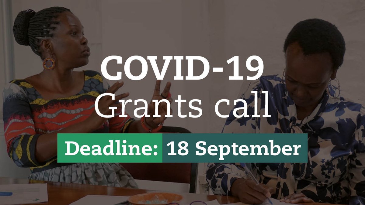 commonwealthorg's tweet photo. Do you work for a #civilsociety organisation that is involved in responses to #COVID19?
Our special #grants call is open for applications until 18 September. There is still time to apply.
#CFgrants #Commonwealth
Start your application here: https://t.co/C6sPpKw9l1 https://t.co/EdKZNNhXZM