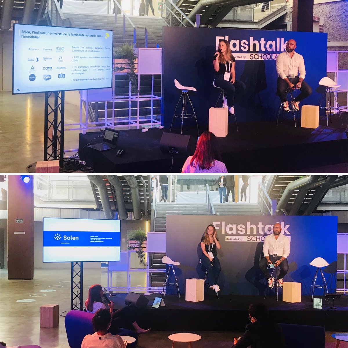 En direct du @PropelbyMIPIM de Paris! Présentation du <a href="/solen_france/">Solen</a>, une solution expert proposée par Preventimmo! #innovation #ensoleillement #Paris