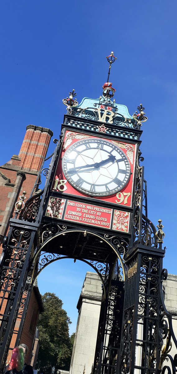 TheGrosvenor's tweet photo. Chester is looking fabulous today in this beautiful September sun ☀️ https://t.co/ENA5eTQkli