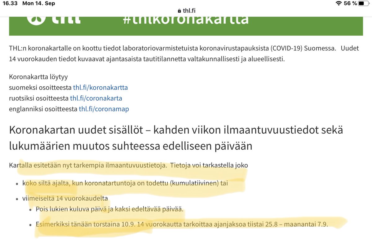 merjah's tweet photo. Mites ne tartuntaluvut nyt taas lasketaankaan. Tänään tarkoittaakin kai 3 päivää taaksepäin, mutta eikös luvut ole silloinkin vielä puutteellisia. Kysyy nimimerkki pitkän matematiikan kirjoittamatta jättänyt #koronadata https://t.co/nN6Wum8BVx