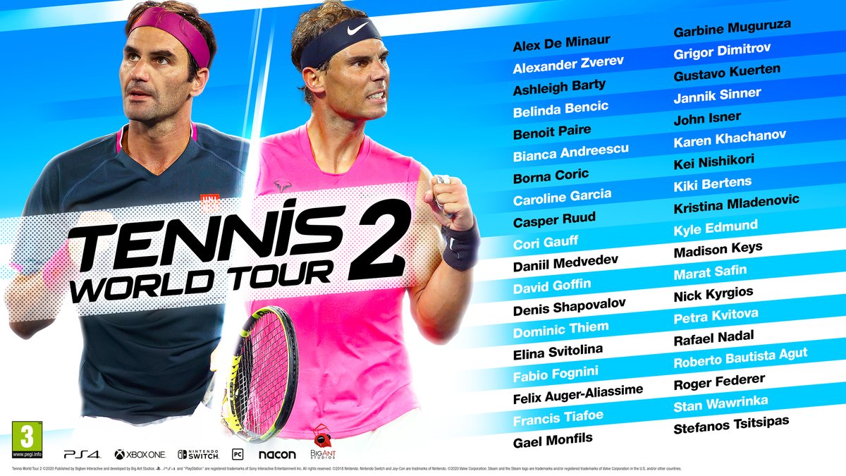 tennis world tour 2 release date