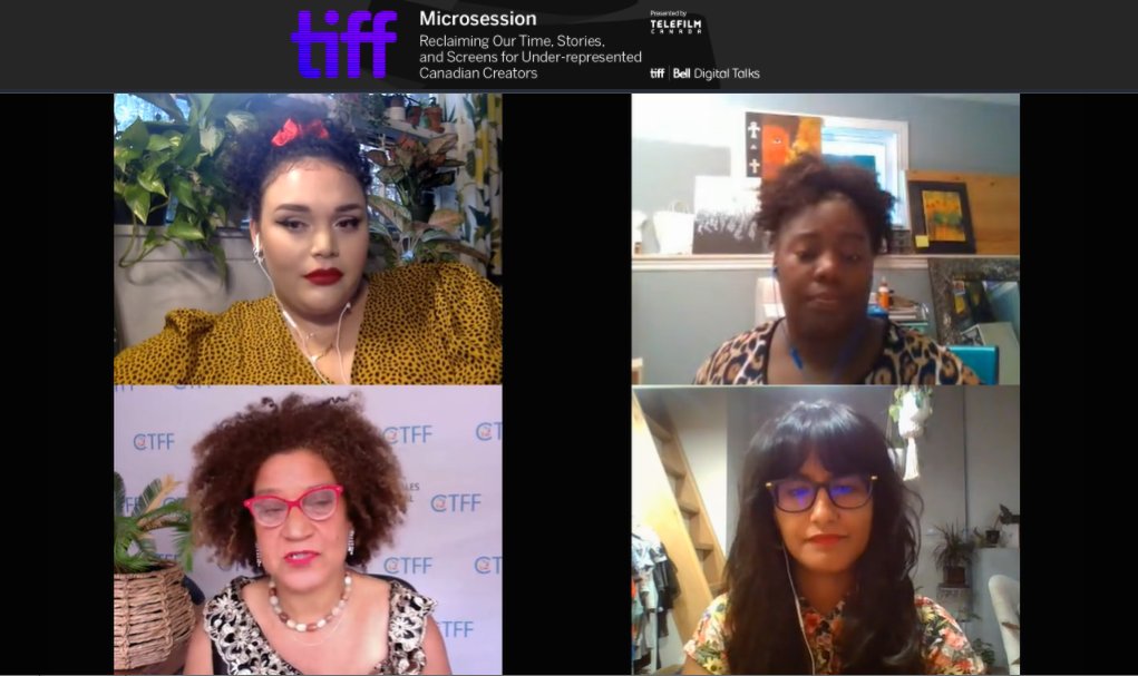 industrytaisa's tweet photo. Loving this panel! #TIFF20 #TIFFindustry https://t.co/ikjz04t3Oh