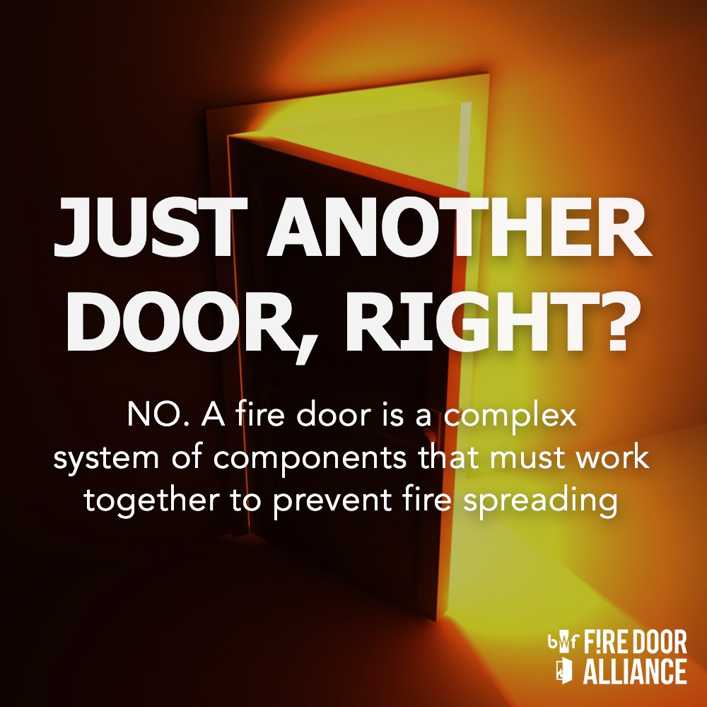 FireDoorAll's tweet image. #FireDoors are not like any other door. They are life-safety devices and contain many components that must work together to ensure fire and smoke are contained for a specified time. Learn more here: firedoors.bwf.org.uk #FireDoorSafetyWeek