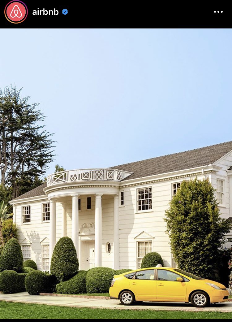 XXL's tweet photo. They really got the Fresh Prince of Bel-Air house on Airbnb now https://t.co/p34nkNFFyo