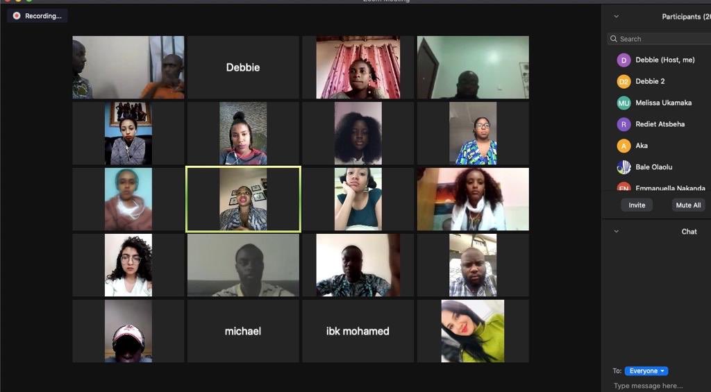 leora_ng's tweet photo. Today, the ARTTA &amp; Leora team got to meet with artists who qualified for the competition, representing their countries including Rwanda, Congo, Togo, Benin, Nigeria, Egypt, Ethiopia and Cote D’Ivoire 

Good luck to them as they compete for the prize! 

#LeoraNg #ARRTAChallenge https://t.co/yCdTil0vd8