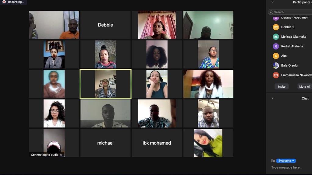 leora_ng's tweet photo. Today, the ARTTA &amp; Leora team got to meet with artists who qualified for the competition, representing their countries including Rwanda, Congo, Togo, Benin, Nigeria, Egypt, Ethiopia and Cote D’Ivoire 

Good luck to them as they compete for the prize! 

#LeoraNg #ARRTAChallenge https://t.co/yCdTil0vd8