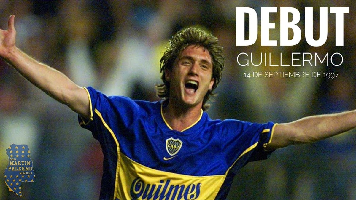 DEBUT GUILLERMO
14 de septiembre de 1997
Un día como hoy debutaba Guillermo Barros Schelotto, fue contra Newell’s, 2 a 1.
Este triunfo fue particular ya que Maradona convirtió el último gol de su carrera y Guillermo el primero en Boca.