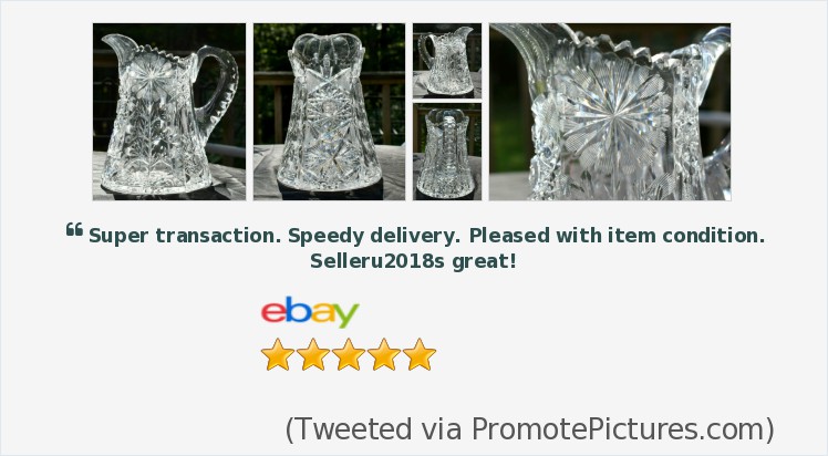 kerrberry77's tweet photo. #AmericanBrilliantPeriod #CutGlass Pitcher Beautifully Cut Tall Flower Hobstars | eBay #antiques #antiqueglass #cutcrystal #abpcg #abp
https://t.co/it05MTxCmh
(Tweeted via https://t.co/MeD6Intbwd) https://t.co/lcJTYy1NFs