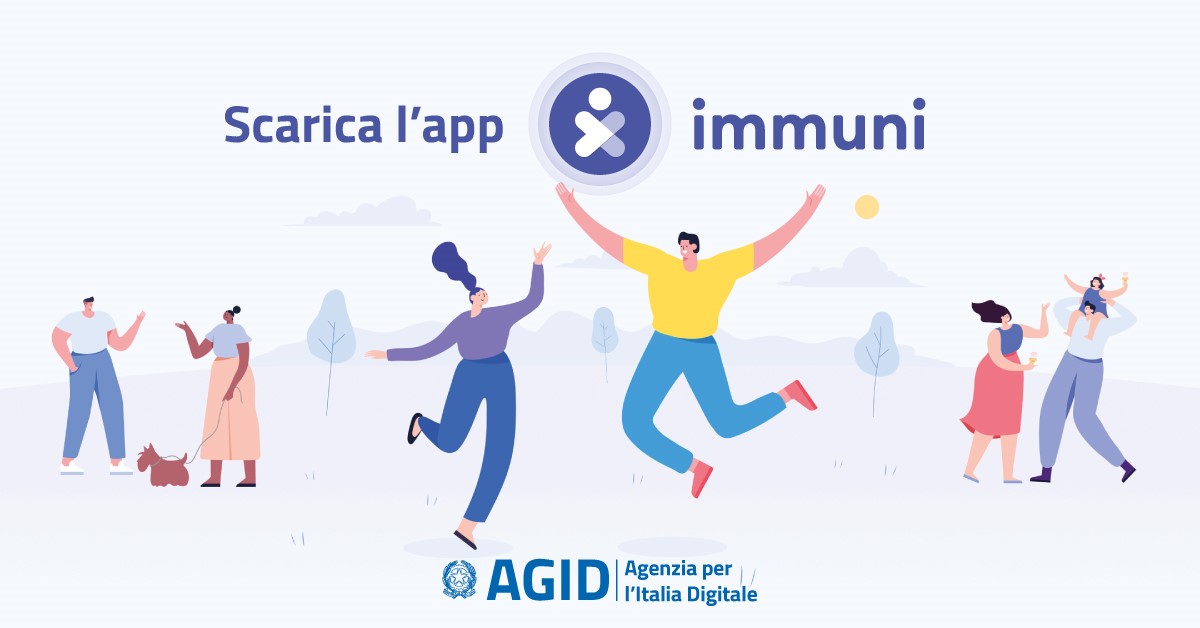 AgidGov's tweet photo. #IoUsoImmuni | Nella lotta contro #Covid19 @immuni_app può fare la differenza. Più siamo e meglio stiamo 💪 

Scarica anche tu la app #Immuni 👇
https://t.co/IapuIZpQbg 

Scopri di più su 👇
https://t.co/x1rz1xCxVM https://t.co/BbtCSDCoRM