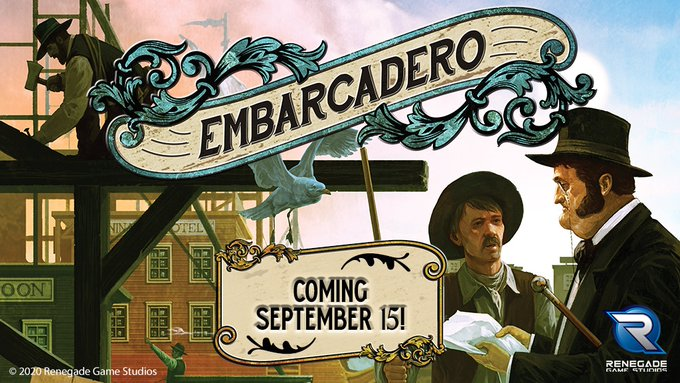 PlayRenegade's tweet photo. Know what launches tomorrow?

EMBARCADERO! 

Don't let this Kickstarter slip out of the bay without you noticing. Subscribe to be notified when we go live: https://t.co/QfbdAqvz4B https://t.co/q6Git9Jpuu