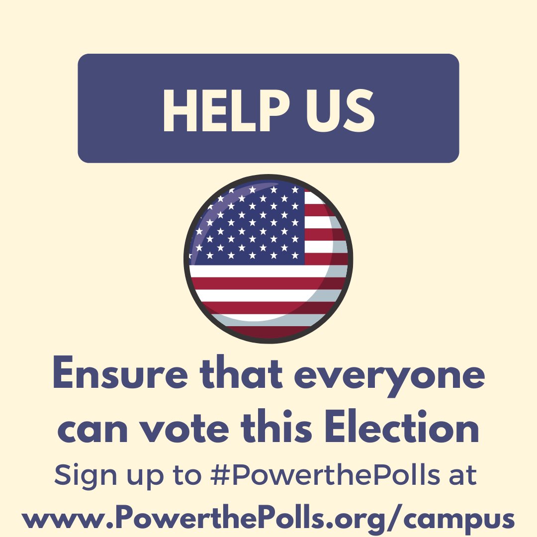 PowerThePollsOU's tweet photo. Poll workers help their communities vote - sign up to #powerthepolls at https://t.co/0isEhiGIIw! https://t.co/UsuKPirI0z