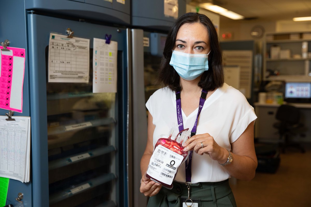 “Blood donation is safe, is not a big time investment and may have a tremendous impact on a patient's life,” says our Dr. Katerina Pavenski.

Learn more about the importance of giving blood at blood.ca/donate. <a href="/CanadasLifeline/">Canadian Blood Services</a>