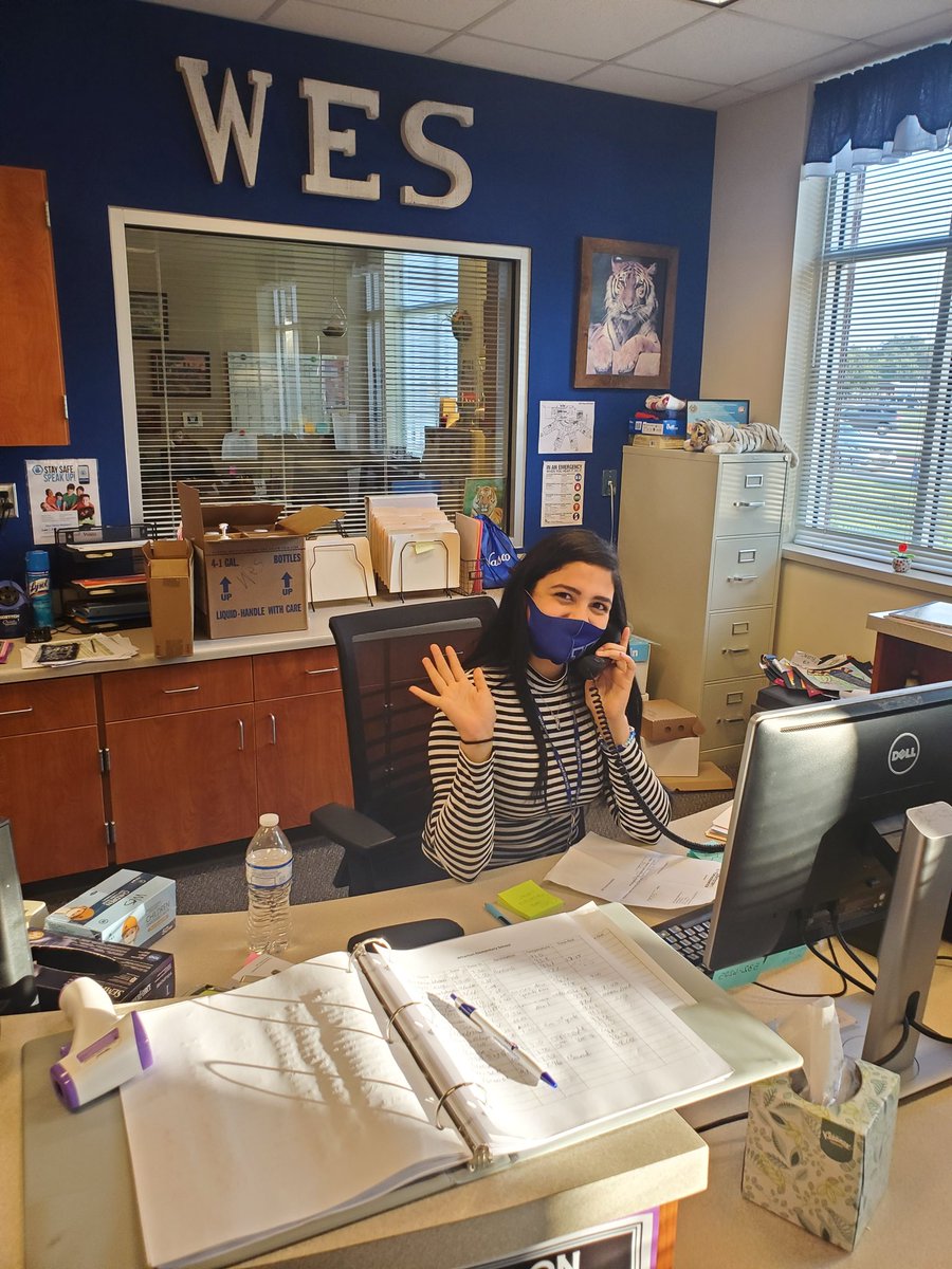 M_OGuin5's tweet photo. So happy to see our Wharton Tigers back on our campuses this morning! Kudos to the faculty, staff, and administrators for ensuring we had a great start. So excited for this year! #TogetherWeWill #TigerPride #Family https://t.co/0pPMdVtkd0