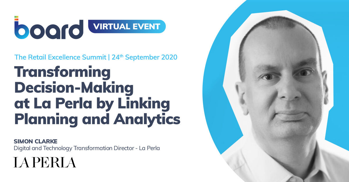BoardSoftware's tweet photo. Discover how La Perla has modernized operations using Board to increase efficiency, drive insights from data, and streamline financial and merchandise planning & analytics. Register to the #RetailExcellenceSummit https://t.co/YmwbYrM0Rm https://t.co/SuoNlIL8hH