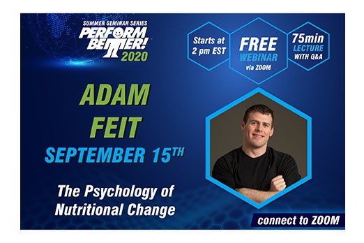 Coach @Adam_Feit back at it again with helping make tomorrow a better place! FREE webinar with <a href="/Perform_Better/">Perform Better</a>! Link to zoom is below 👇👇

us02web.zoom.us/j/81650050443?…