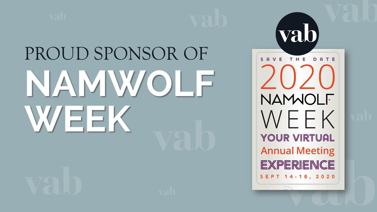 VABLaw's tweet photo. @VABLaw is excited to sponsor and participate in the 1st ever #NAMWOLFWeek Virtual Meeting! Here’s to a great meeting! https://t.co/VD62u3wIRJ