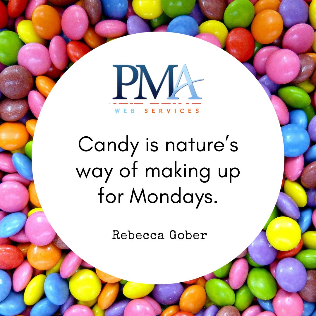 pmurrah's tweet photo. Candy is nature’s way of making up for Mondays.

Rebecca Gober

#quoteoftheday #wisewords #productive #mondaymotivation https://t.co/piAVgUse9F