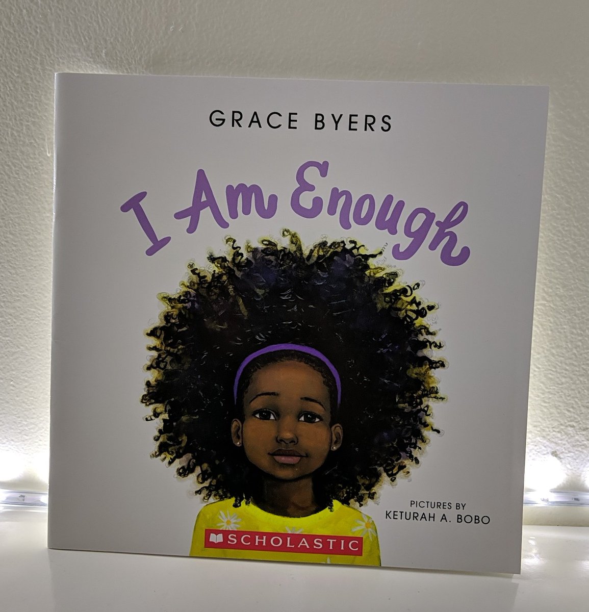 Fig_119's tweet photo. Today's read aloud - I Am Enough by Grace Byers
What makes you "enough"? https://t.co/Fj387WlPzC