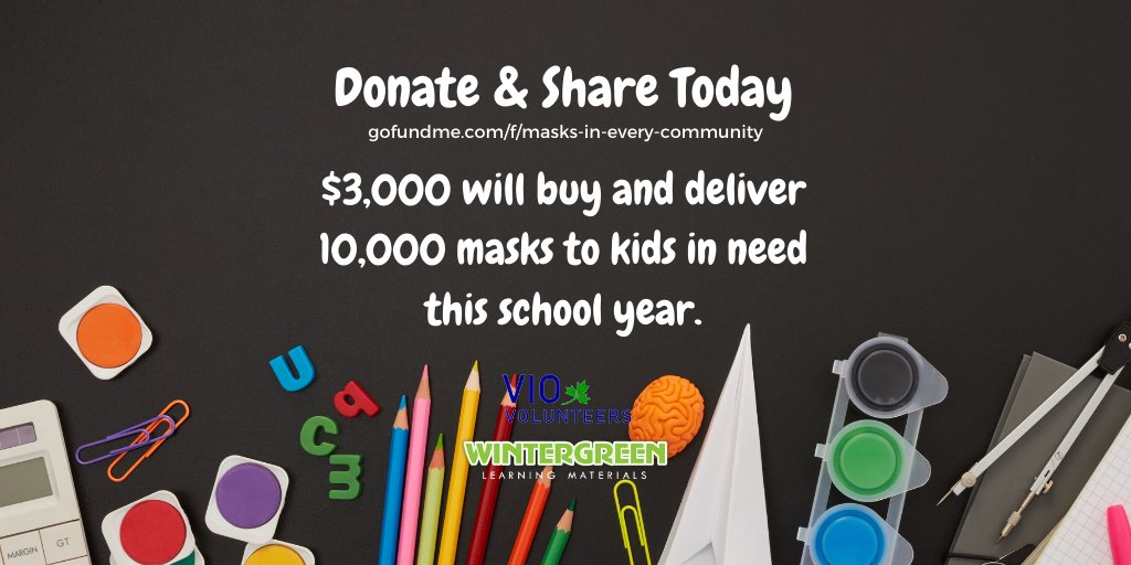 WintergreenLM's tweet photo. We understand that times are tough, and not everyone can donate. Well, sometimes a share can be just as valuable! Share our campaign today to help get masks to kids in Ontario's Indigenous communities. https://t.co/anzD68uFyx #MasksinEveryCommunity #MasksforKids #WearaMask https://t.co/KXRMQUsVVP