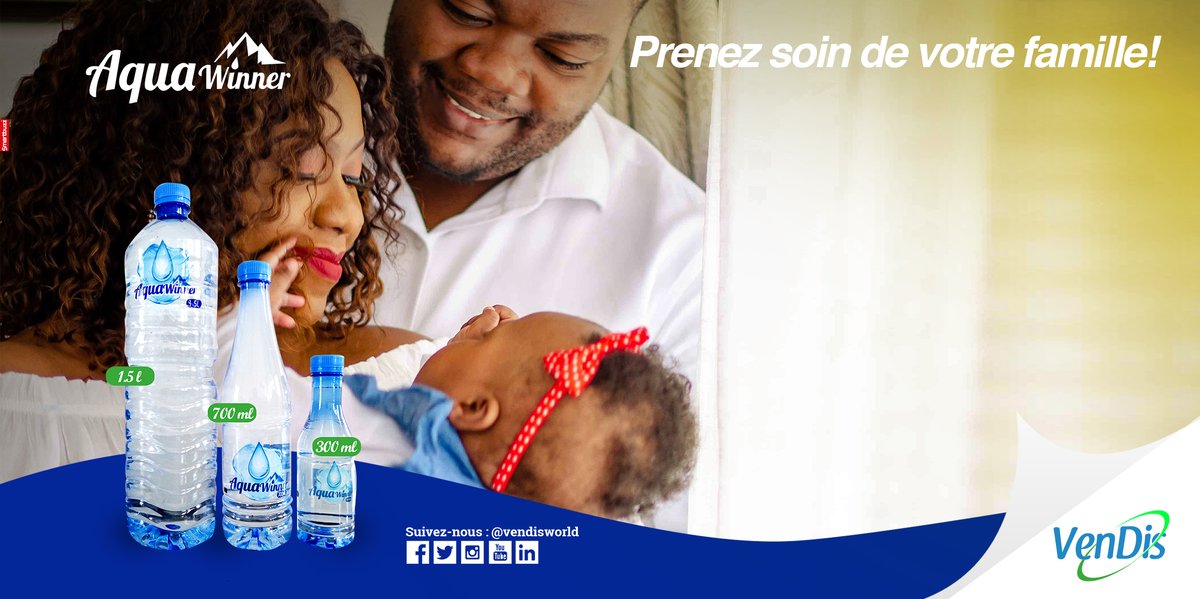 VendisWorld's tweet photo. Prenez soin de votre famille avec une eau minérale naturelle #AquaWinner excellente pour la santé et convient aux nourrissons 👌Commandez au prix de gros avec Bonus. La livraison est toujours offerte.
☎️ 082 91 09 804.
#ForceDeVente #Ventes #Distribution #VenDis https://t.co/7ekt9rJrww