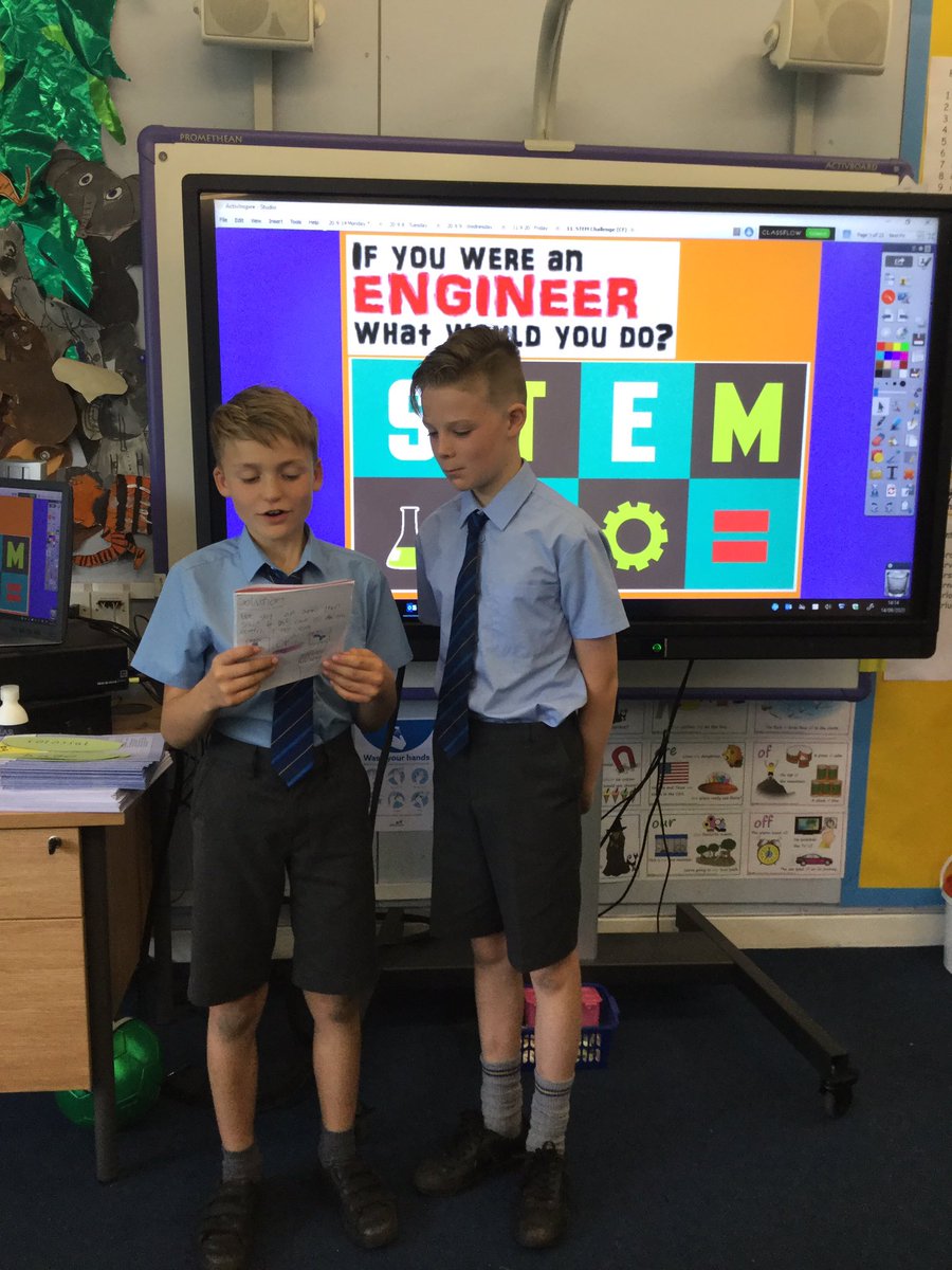 StJosephsERC's tweet image. P6a have been using their STEM skills to design solutions to some of the many problems facing our planet. This afternoon they were presenting their ideas to the class.
#ERCSTEM #StewardsoftheEarth #learningforsustainability