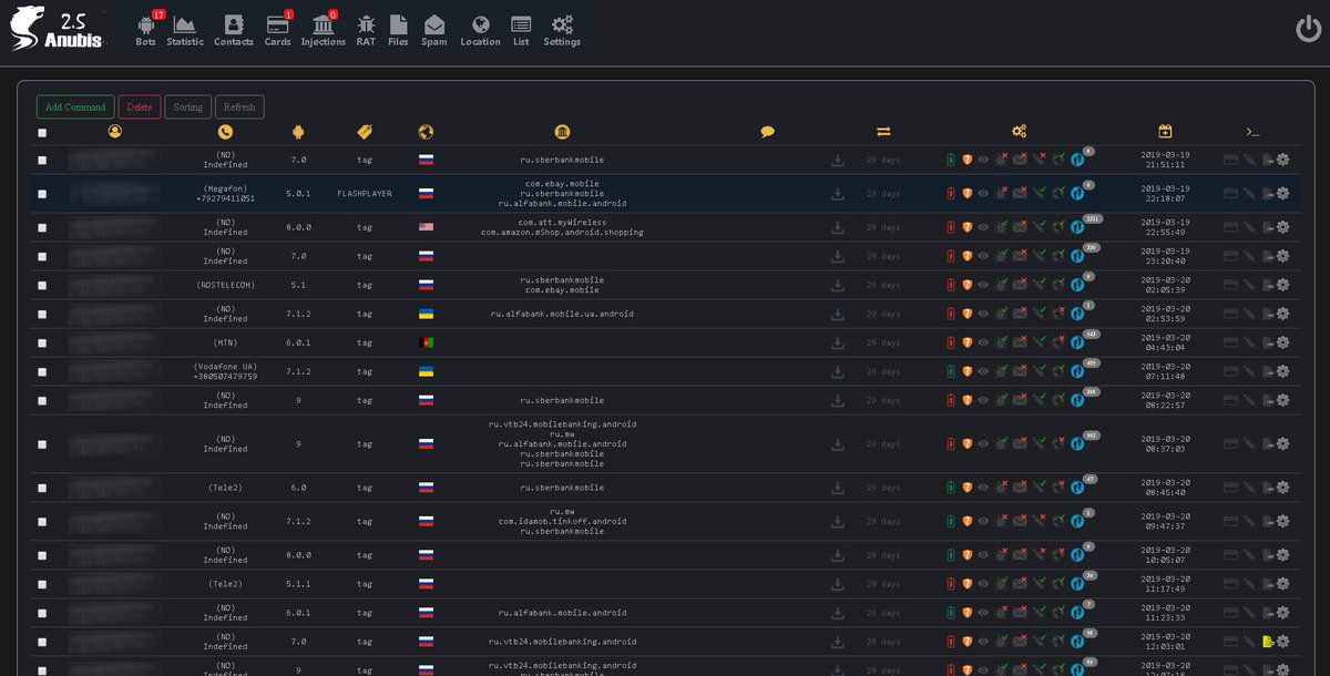 bl4ckh0l3z's tweet photo. 🚨Into the #leak of the infamous #anubis #banker #trojan🚨

💉 220+ #injects targeting:

🏦 banks in 🇦🇹🇦🇺🇨🇦🇨🇿🇩🇪🇪🇸🇫🇷🇭🇰🇭🇺🇮🇱🇮🇳🇮🇹🇯🇵🇰🇪🇳🇱🇳🇿🇵🇱🇷🇴🇹🇷🇬🇧🇺🇸

and service providers like💰#paypal, ✉️ #google &amp; #yahoo,🏺#ebay &amp; #amazon.

A user manual is included🤣

@malwrhunterteam @JAMESWT_MHT https://t.co/yWKXsYv9qO