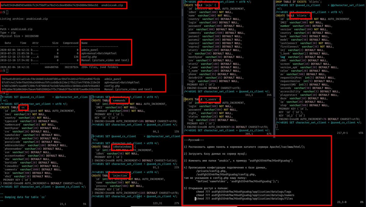 bl4ckh0l3z's tweet photo. 🚨Into the #leak of the infamous #anubis #banker #trojan🚨

💉 220+ #injects targeting:

🏦 banks in 🇦🇹🇦🇺🇨🇦🇨🇿🇩🇪🇪🇸🇫🇷🇭🇰🇭🇺🇮🇱🇮🇳🇮🇹🇯🇵🇰🇪🇳🇱🇳🇿🇵🇱🇷🇴🇹🇷🇬🇧🇺🇸

and service providers like💰#paypal, ✉️ #google &amp; #yahoo,🏺#ebay &amp; #amazon.

A user manual is included🤣

@malwrhunterteam @JAMESWT_MHT https://t.co/yWKXsYv9qO