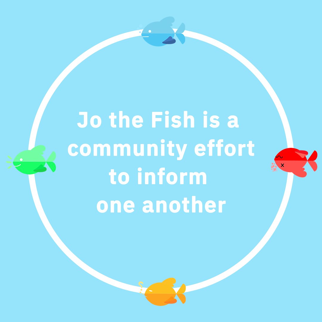 Jo_TheFish's tweet photo. ◽️D-2 ◽️

Why is Jo the Fish useful? Jo is quick, easy, informative, and relevant. As consumers, we should be aware of who and what we support online, and as a community, Jo the Fish works to quickly and easily inform relevant data to the users. 

Coming very soon! https://t.co/lyPy7l7yD8