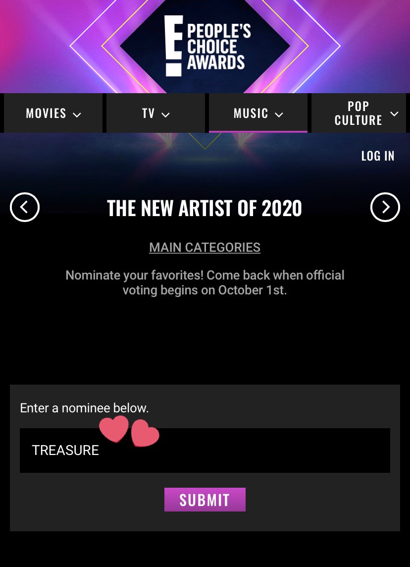 Treasure 글로벌 유니언 On Twitter Treasure On E People S Choice Awards We Are Calling All Teumes Let S Send Nomination For Treasure On E Pca Under The New Artist Of 2020 Music Category