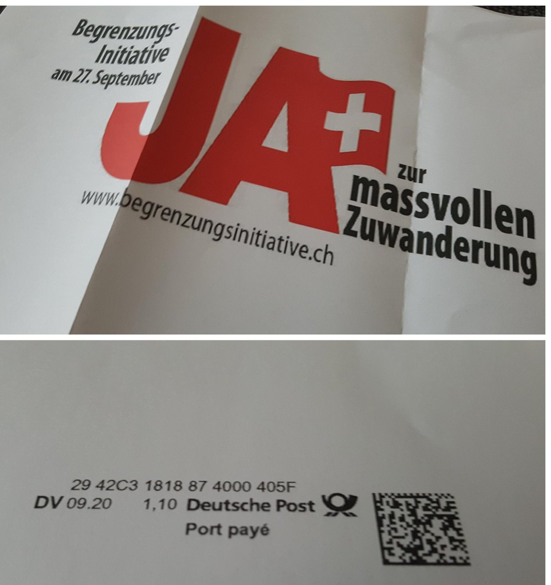 littleswisslady's tweet photo. Liebe #svp....falls ihr es noch nicht gemerkt habt...Papier liegt nicht mehr im Trend.
Wollt ihr Aufmerksamkeit...dann verschickt doch bitte ein wenig 
#rotenSonnenhut...und dann aber bitte mit der #SchweizerPost.
Ond eimol langet🤔da fühlt sich sogar mein Altpapier beleidigt. https://t.co/rQNH9U84TL