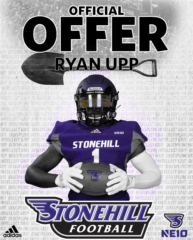 RyanUpp's tweet photo. Ecstatic to announce I have received an offer from StoneHill college! Thank you @CoachLabidou https://t.co/OOjXzQcCIE