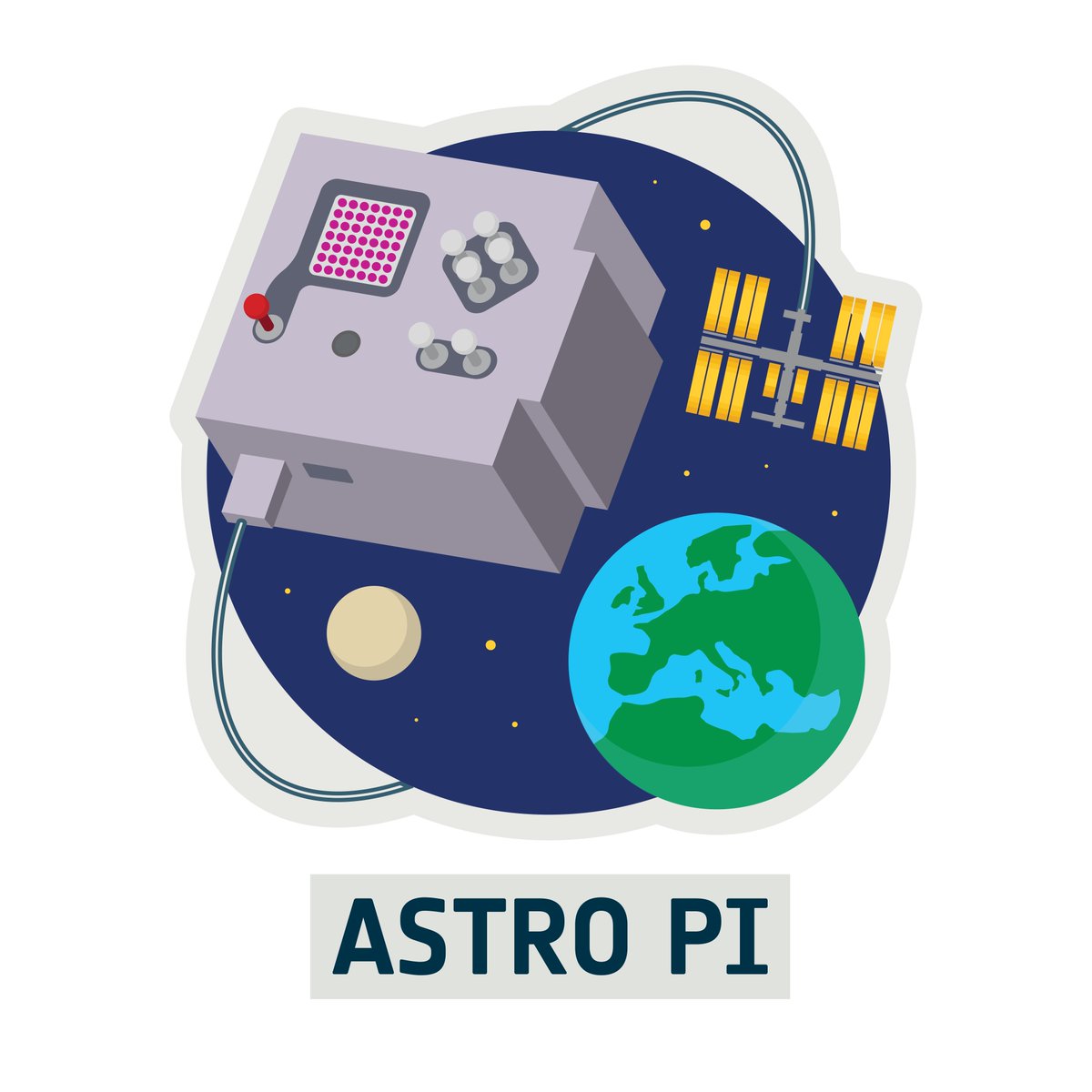 ESA__Education's tweet photo. Run your code in #space! The European @astro_pi Challenge is back for the 2020-21 school year. New to coding or already experienced? No problem! Measure the humidity of the International @Space_Station or create your own science experiment. Let's code!  https://t.co/Fawy6YudOT https://t.co/ezGFDzAZ3C