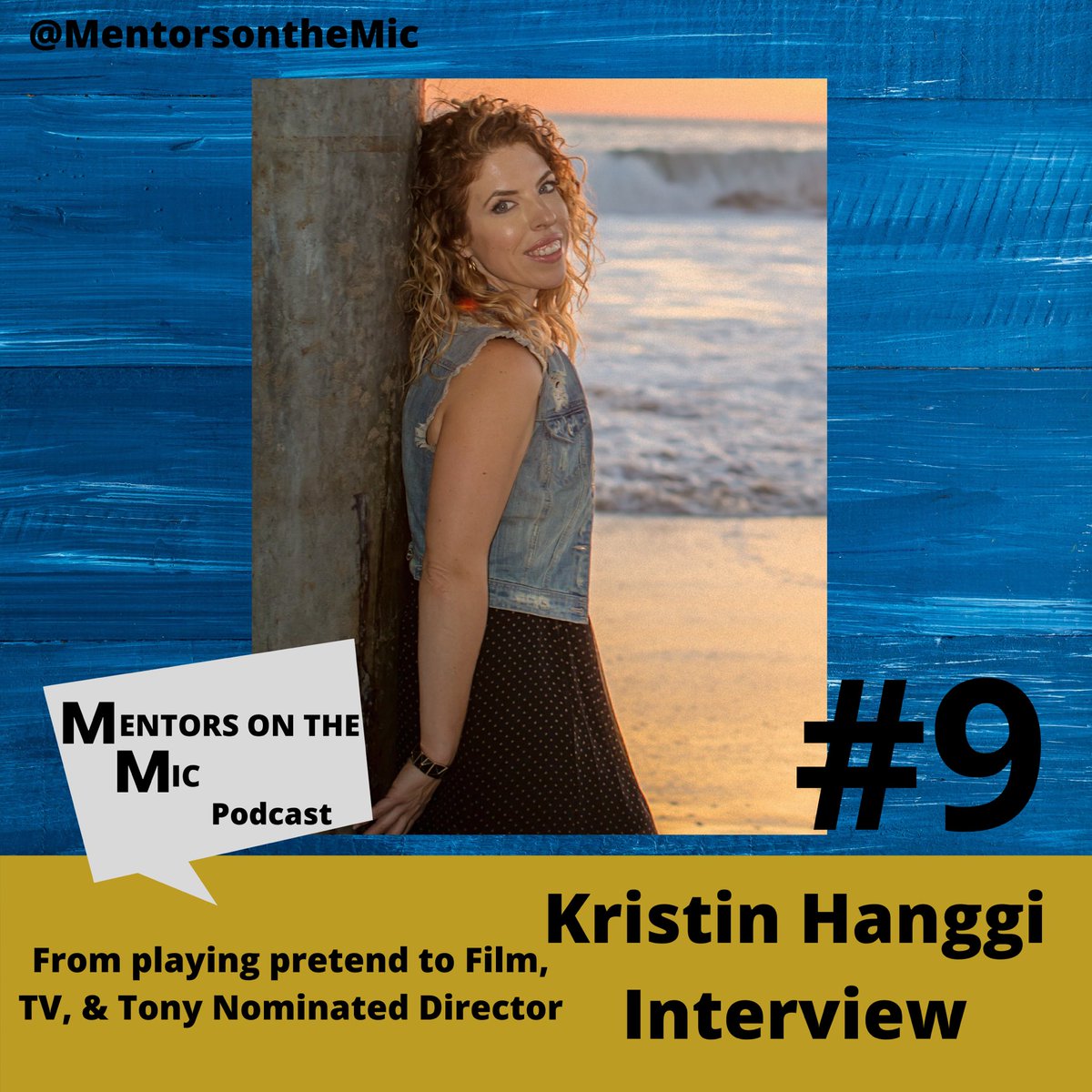 MichelleSimoneM's tweet photo. Our Mentor this week is #TV #Film #Broadway Tony Nominated Director @HanggiLove 🎧 Listen to her story on @mentorsonthemic https://t.co/BM8rEjVXaR https://t.co/0B139JYInY