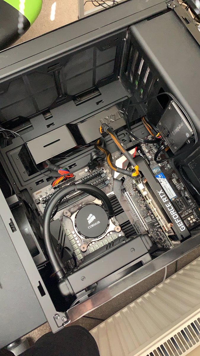 BOComputing's tweet photo. Building a clients PC right now! Can’t wait to see this beast running some games🔥
Dm us if you would like your pc built or optimised👀
•
#pc #gaming #buildingcomputers #computer #computers #pcparts #pcgaming #computerbuild #computerbusiness #cpu #gpu #geforce #msi #gigabyte https://t.co/2lX3P5Mt1W