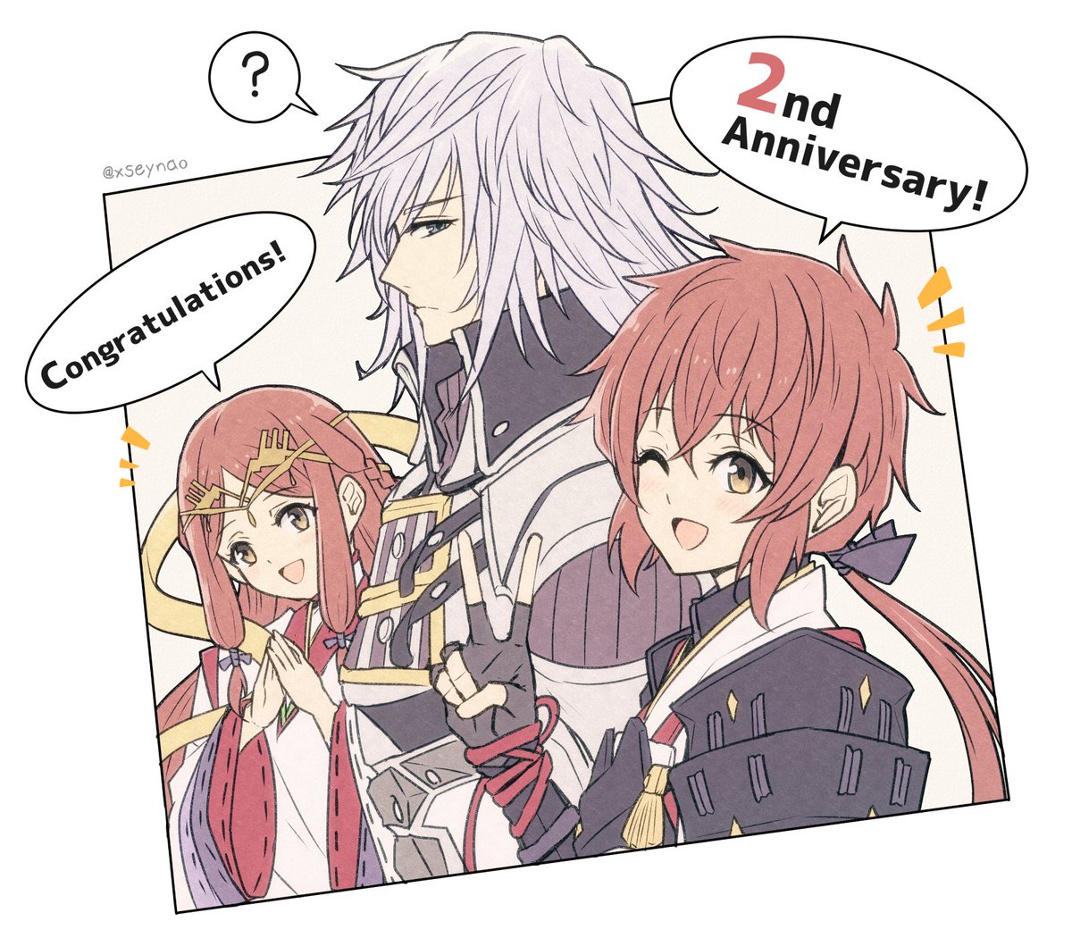 黄金の国イーラ2周年おめでとうございます
#Xenoblade2Torna_fes20 