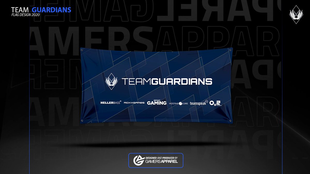 With our new sponsor <a href="/teamspeak/">TeamSpeak</a>, we updated our Store and jerseys.

Now available at: store.team-guardians.de

Thanks also to <a href="/GamersApparel/">Gamers Apparel</a> for the designs + store.

<a href="/InstantGamingDE/">Instant Gaming</a> <a href="/HostingCoreDE/">HostingCore</a> 

#guardax #teamguardians #gamersapparel #teamspeak #gaming #esports #jerseys
