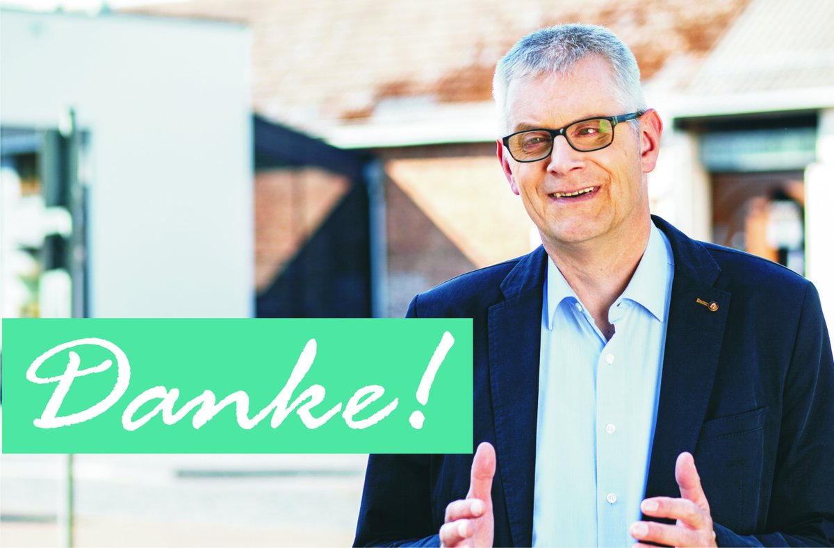 BankenLudger's tweet photo. DANKE.
Ich freue mich über das Zwischenergebnis zur Wahl des Bürgermeisters in #Rheinbach. Ich bedanke mich bei allen Wähler*innen für mein persönliches Wahlergebnis von rund 48%.
Bis zur Stichwahl am 27. Sept. werde ich weiter für meine Ideen werben.
#BürgermeisterFürRheinbach https://t.co/XLTv7WKZjB