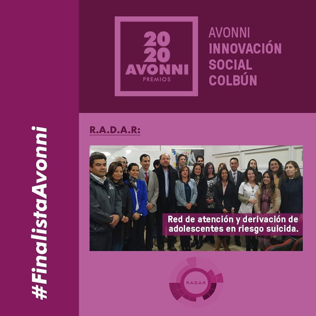 ColbunEnergia's tweet photo. Felicitamos a los finalistas de los @premio_avonni en la categoría Innovación Social Colbún.
#CompartamosNuestraMejorEnergía
#FinalistasAvonni
@SolarAyllu
#RADAR
#Semso https://t.co/f0ZvZz2c8c