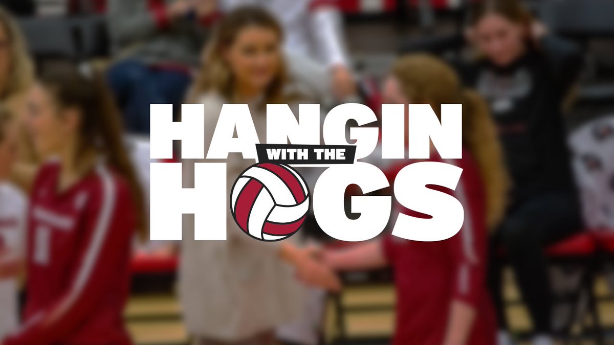 RazorbackVB's tweet photo. Hangin' with the Hogs is back! 🐗🙌

This week we sat down with assistant coaches @coachramatowski and @MaceyDonathan and talked Razorback volleyball.

Check out this week's episode here 📽️ https://t.co/H59DHdD3NF https://t.co/ivA0sNqIw9