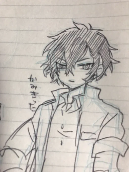 短い髪性癖ぃー 