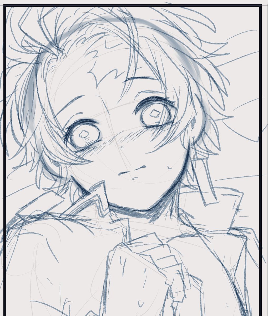 ?くんを可愛く描くのが楽しい 